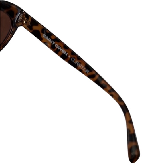 New Saint Owen x Curateur Tortoise‎ Shell Sunglasses Rachel Zoe - Picture 5 of 5